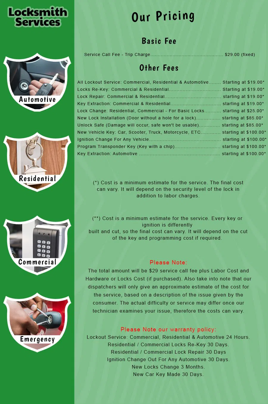 Mechanicsville VA Locksmith Store Mechanicsville, VA 804-724-2054